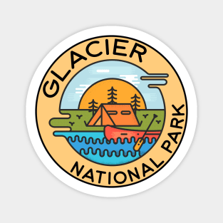 Glacier National Park British Columbia Canada Sticker